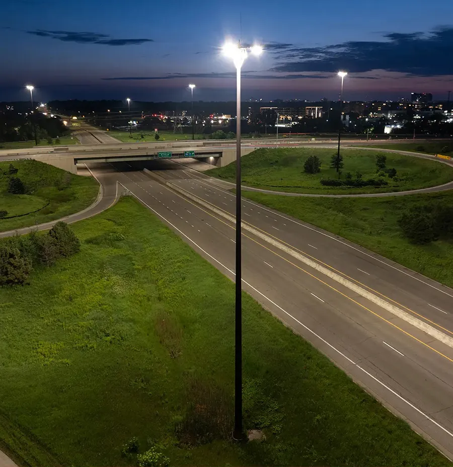 LED Street Light application view