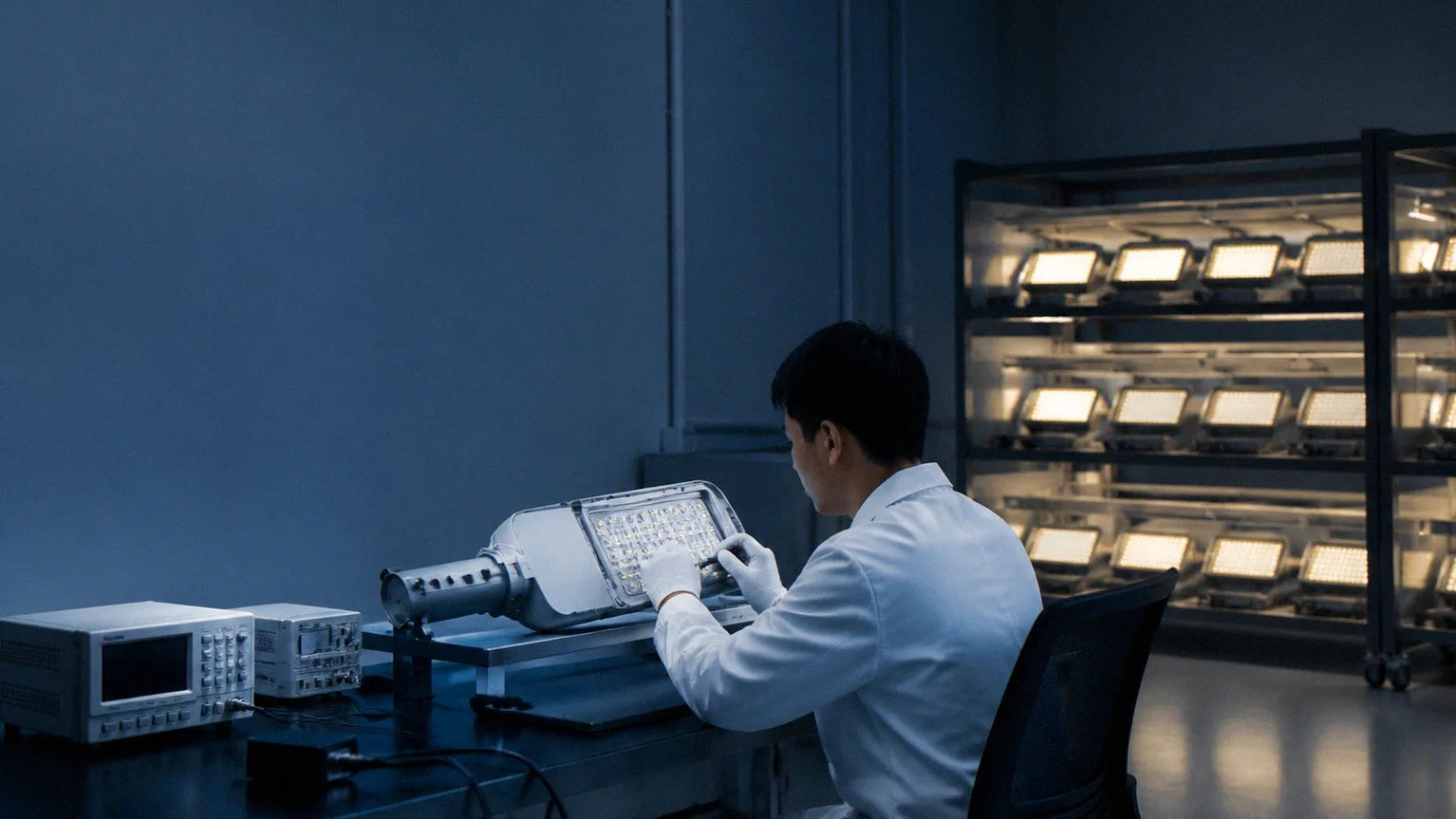 Lighting product testing and inspection laboratory
